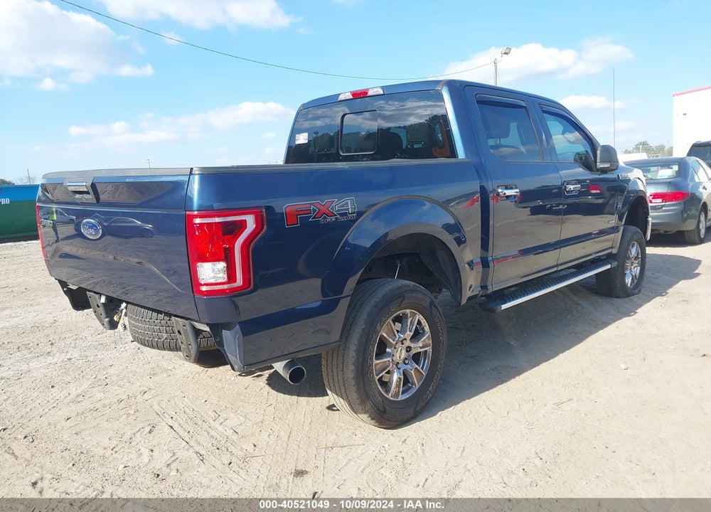 2016 FORD F-150 XLT VIN: 1FTEW1EP7GFA97527