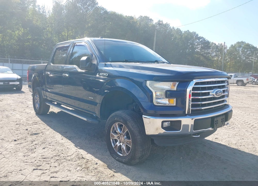 2016 FORD F-150 XLT VIN: 1FTEW1EP7GFA97527