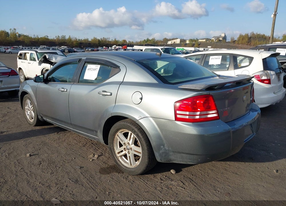 2009 DODGE AVENGER SXT VIN: 1B3LC56B09N501854