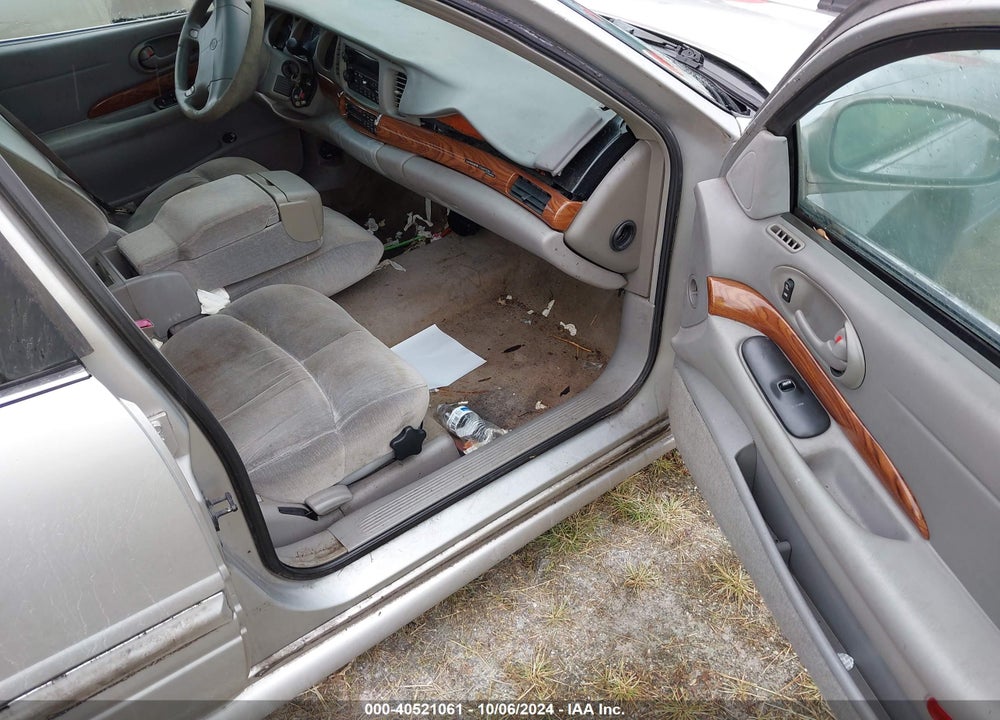 2001 BUICK LESABRE CUSTOM VIN: 1G4HP54KX14210280