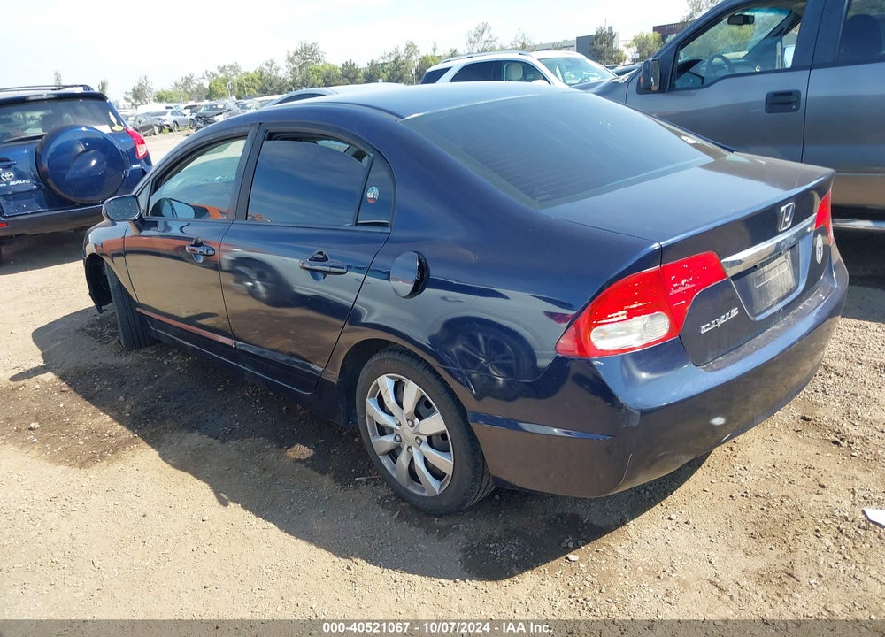 2010 HONDA CIVIC LX VIN: 19XFA1F51AE067487