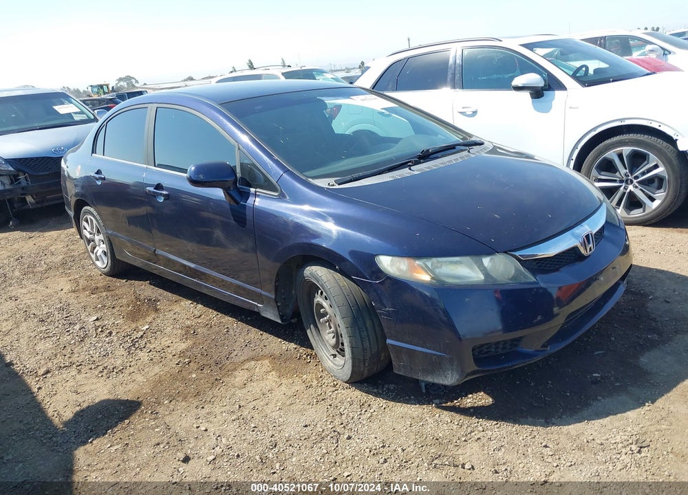 2010 HONDA CIVIC LX VIN: 19XFA1F51AE067487