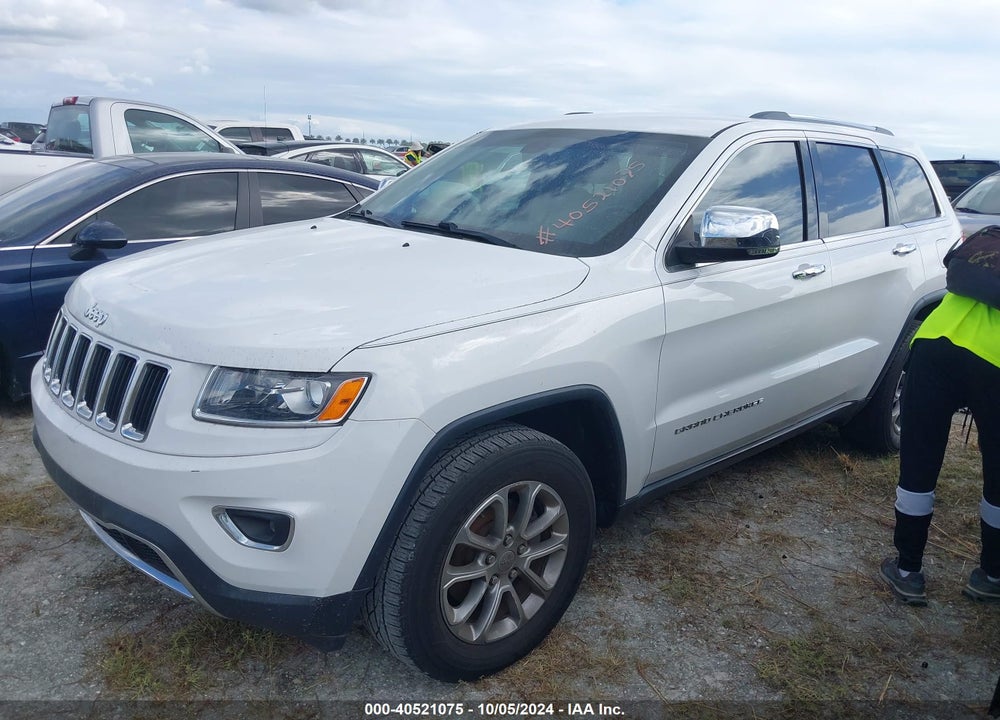 2015 JEEP GRAND CHEROKEE LIMITED VIN: 1C4RJEBG3FC160568