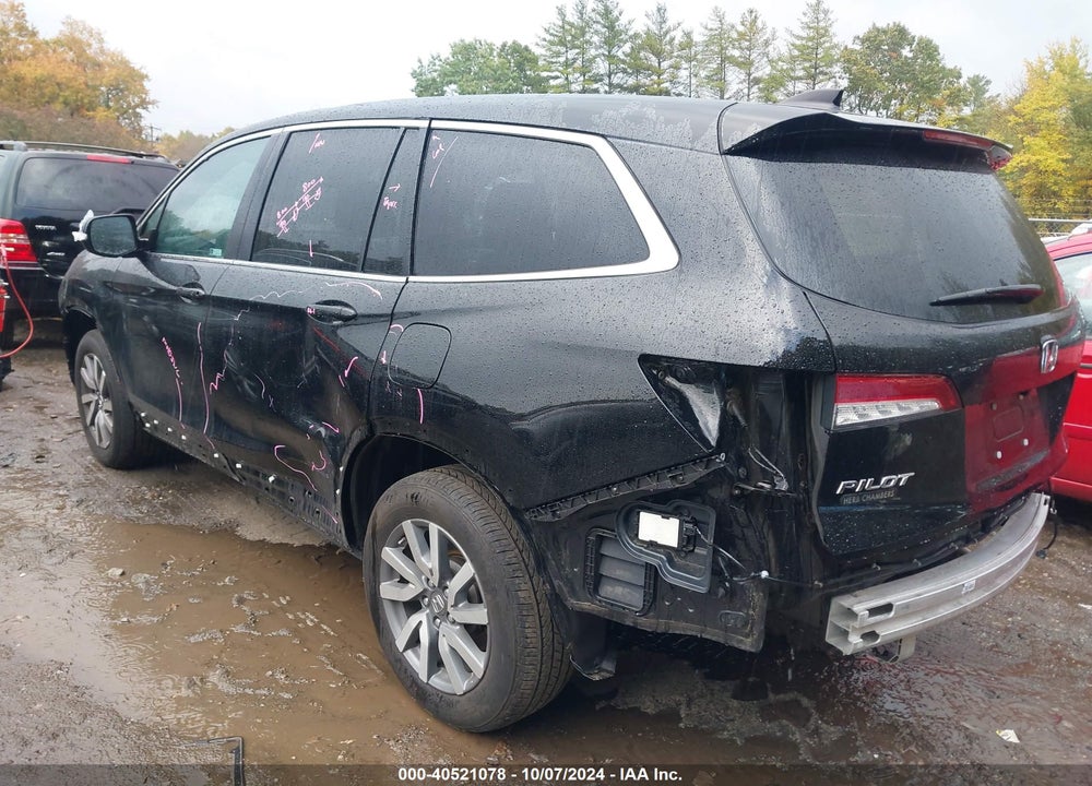 2022 HONDA PILOT AWD EX-L VIN: 5FNYF6H51NB087839