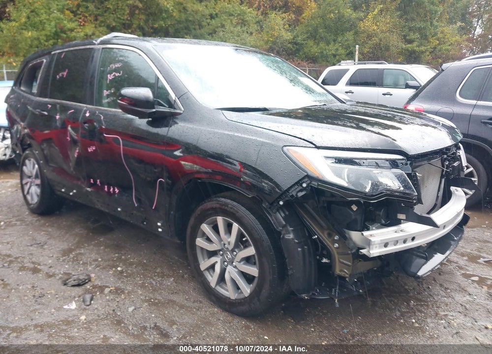 2022 HONDA PILOT AWD EX-L VIN: 5FNYF6H51NB087839