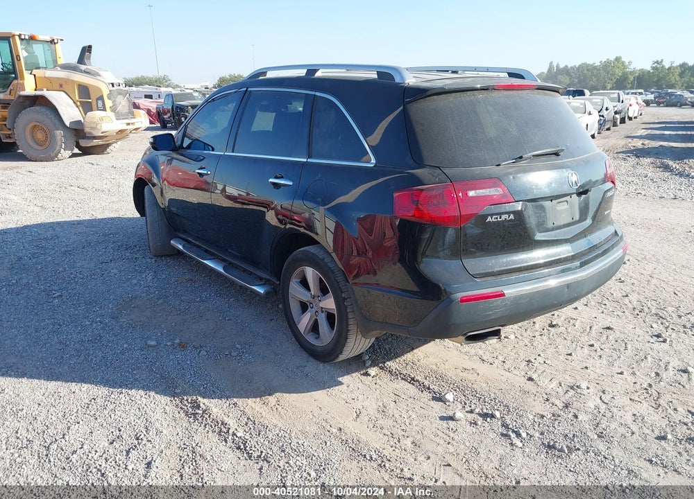 2011 ACURA MDX TECHNOLOGY PACKAGE VIN: 2HNYD2H63BH548420