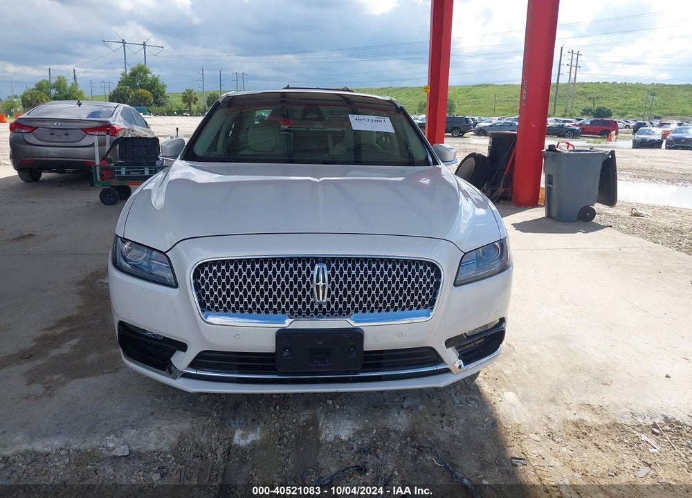 2019 CONTINENTAL LINCOLN  SELECT VIN: 1LN6L9TK7K5613088