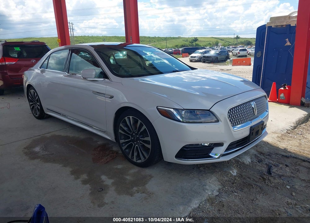 2019 CONTINENTAL LINCOLN  SELECT VIN: 1LN6L9TK7K5613088
