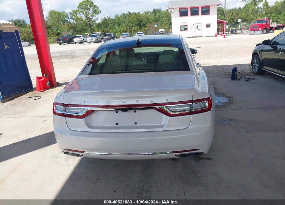 2019 CONTINENTAL LINCOLN  SELECT VIN: 1LN6L9TK7K5613088