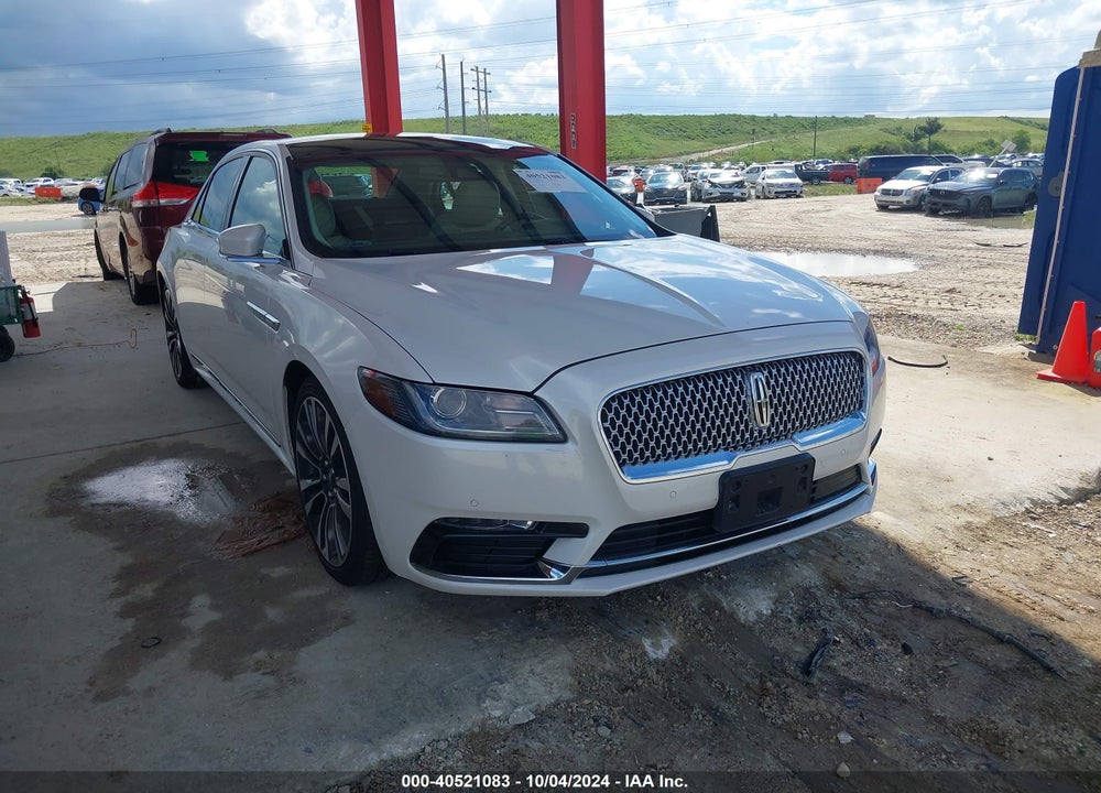 2019 CONTINENTAL LINCOLN  SELECT VIN: 1LN6L9TK7K5613088