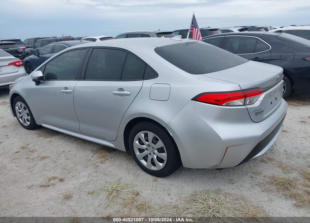2022 TOYOTA COROLLA LE VIN: JTDEPMAE0N3004896