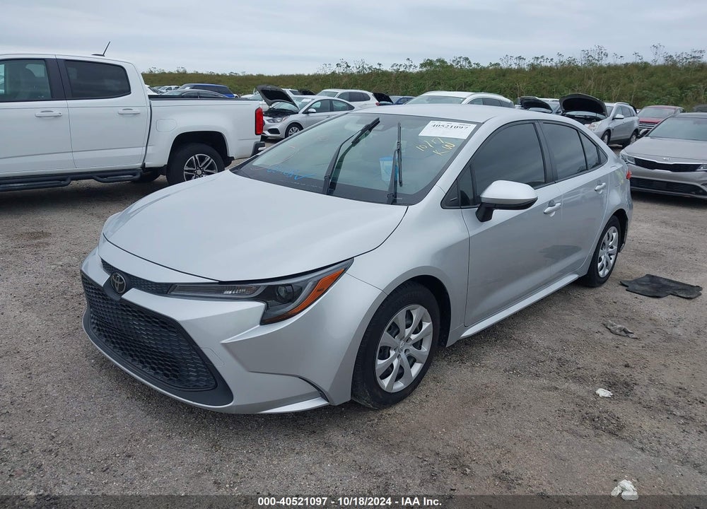 2022 TOYOTA COROLLA LE VIN: JTDEPMAE0N3004896