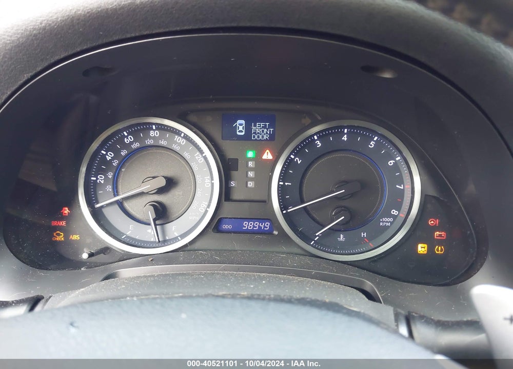 2012 LEXUS IS 250 VIN: JTHCF5C2XC5057057