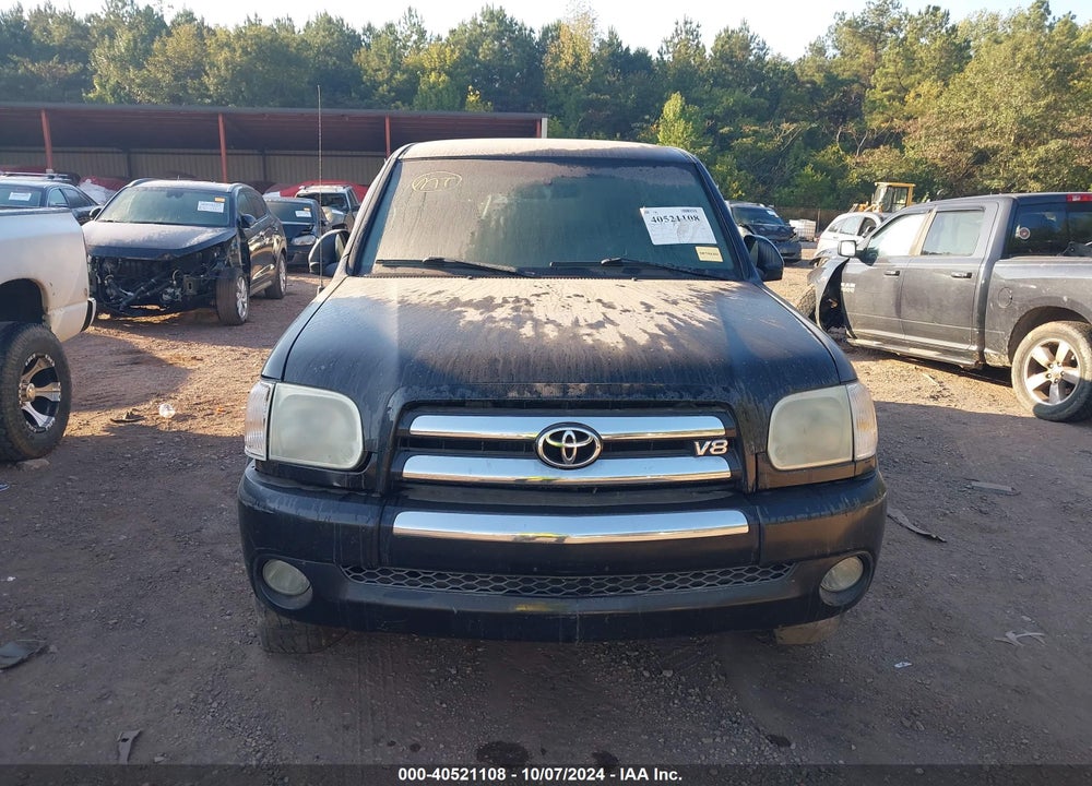 2006 TOYOTA TUNDRA SR5 V8 VIN: 5TBDT44116S514330