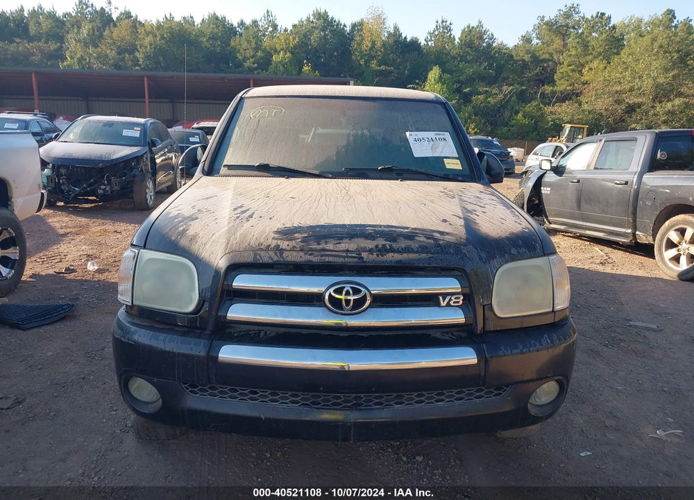 2006 TOYOTA TUNDRA SR5 V8 VIN: 5TBDT44116S514330
