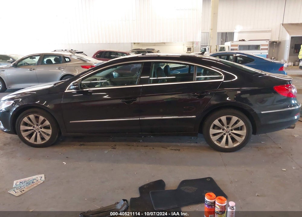 2012 VOLKSWAGEN CC SPORT VIN: WVWMP7AN8CE502844