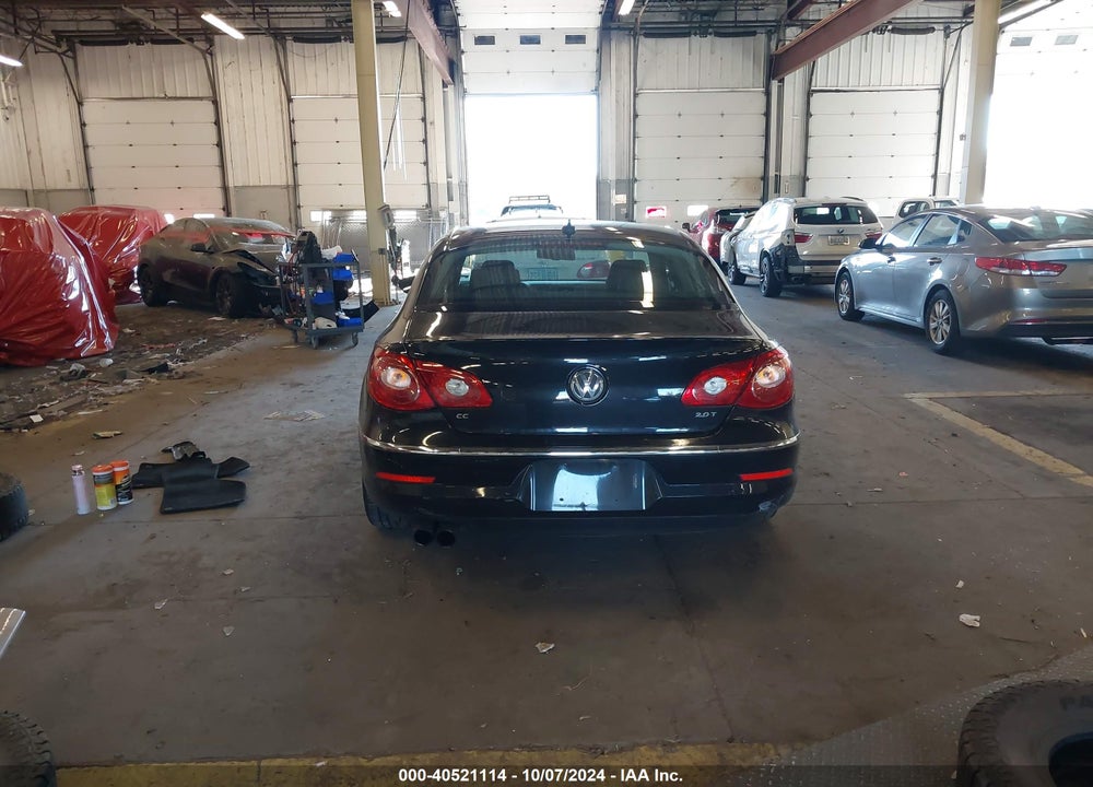 2012 VOLKSWAGEN CC SPORT VIN: WVWMP7AN8CE502844