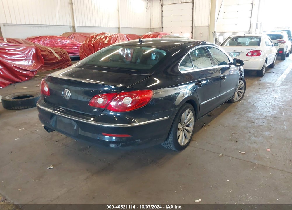 2012 VOLKSWAGEN CC SPORT VIN: WVWMP7AN8CE502844