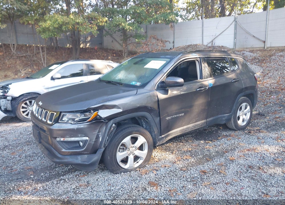 2021 JEEP COMPASS LATITUDE 4X4 VIN: 3C4NJDBB6MT595924