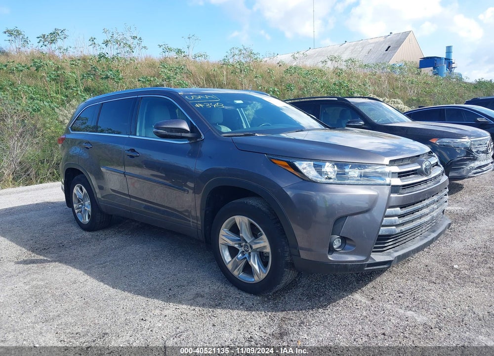 2019 TOYOTA HIGHLANDER LIMITED VIN: 5TDDZRFHXKS941819