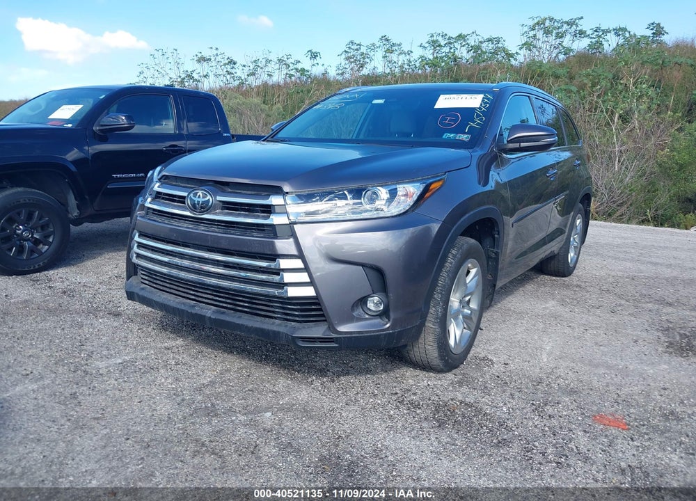 2019 TOYOTA HIGHLANDER LIMITED VIN: 5TDDZRFHXKS941819