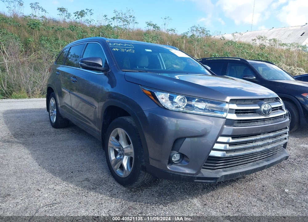 2019 TOYOTA HIGHLANDER LIMITED VIN: 5TDDZRFHXKS941819