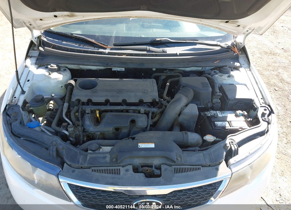 2012 KIA FORTE EX VIN: KNAFU4A26C5521816