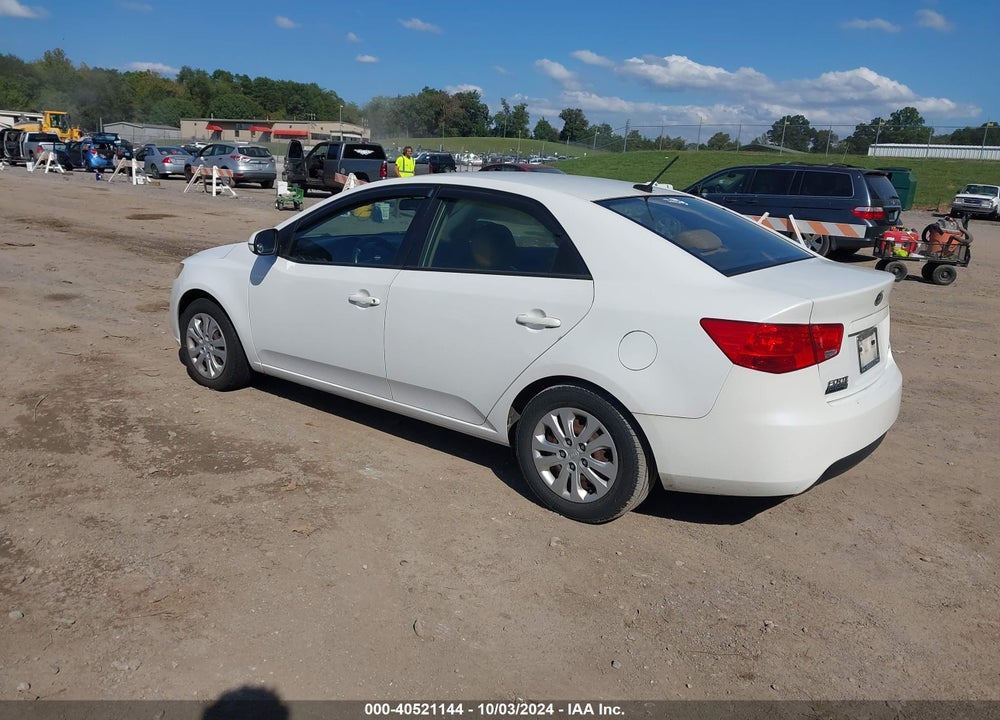 2012 KIA FORTE EX VIN: KNAFU4A26C5521816