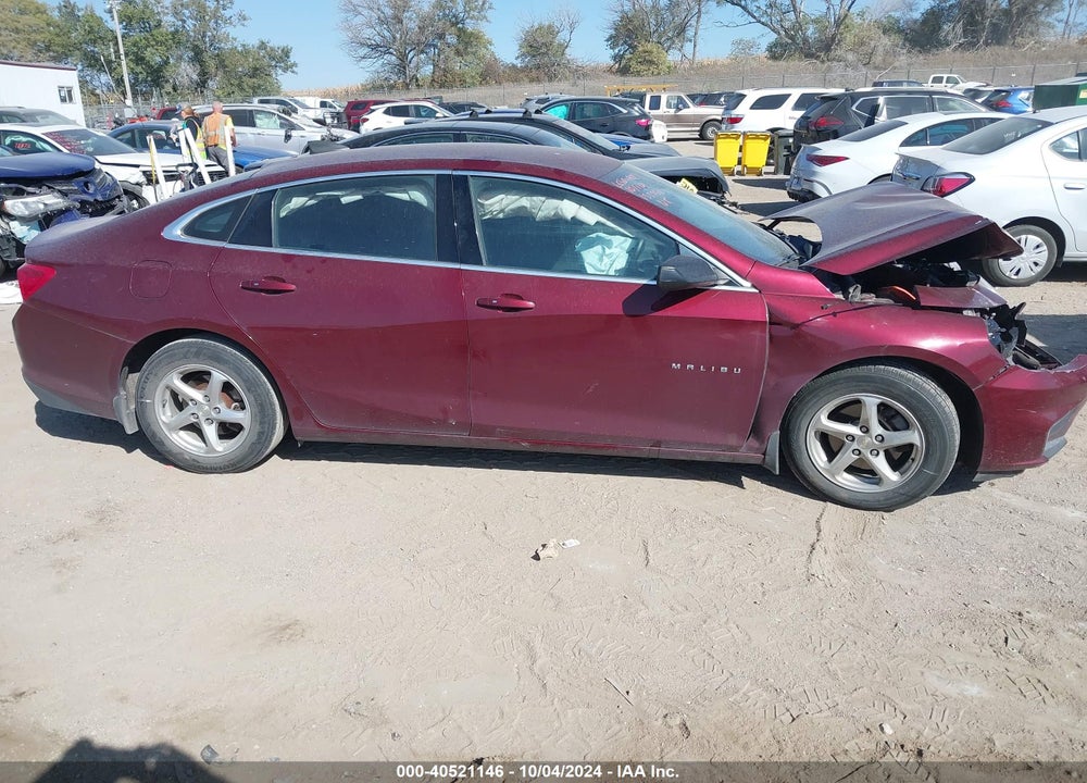 2016 CHEVROLET MALIBU LS VIN: 1G1ZB5ST0GF203217