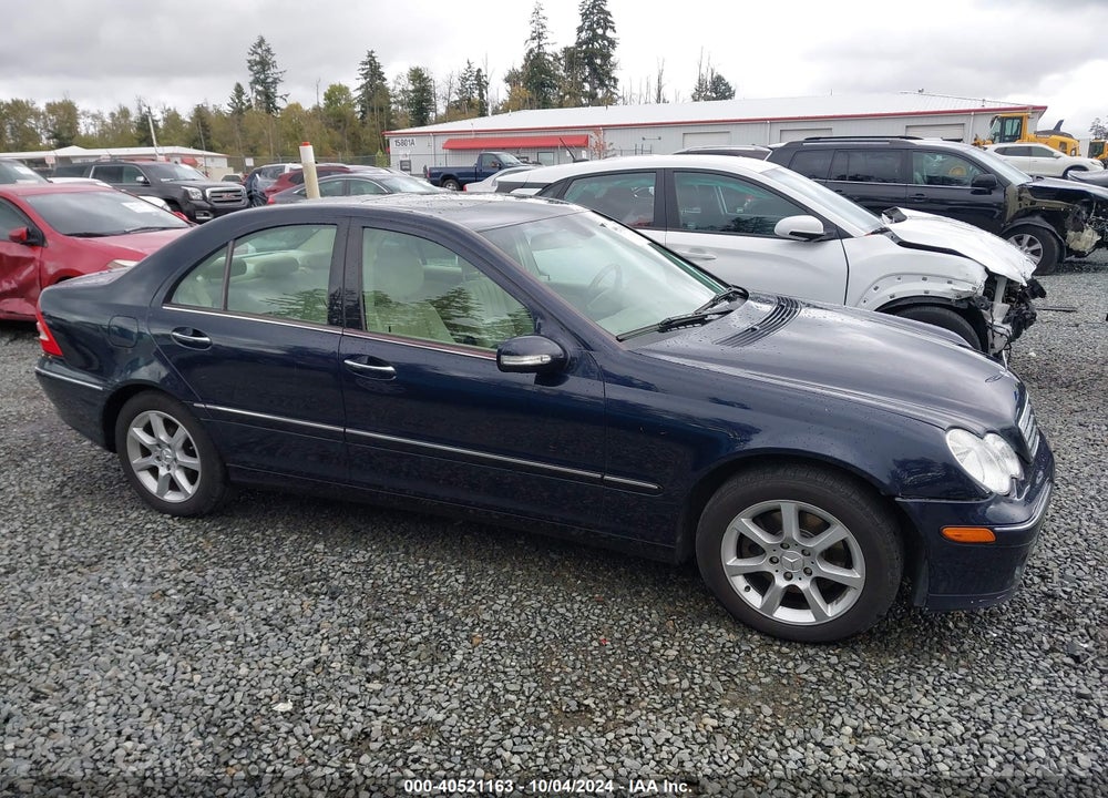 2007 MERCEDES-BENZ C 280 LUXURY VIN: WDBRF54H67A942494