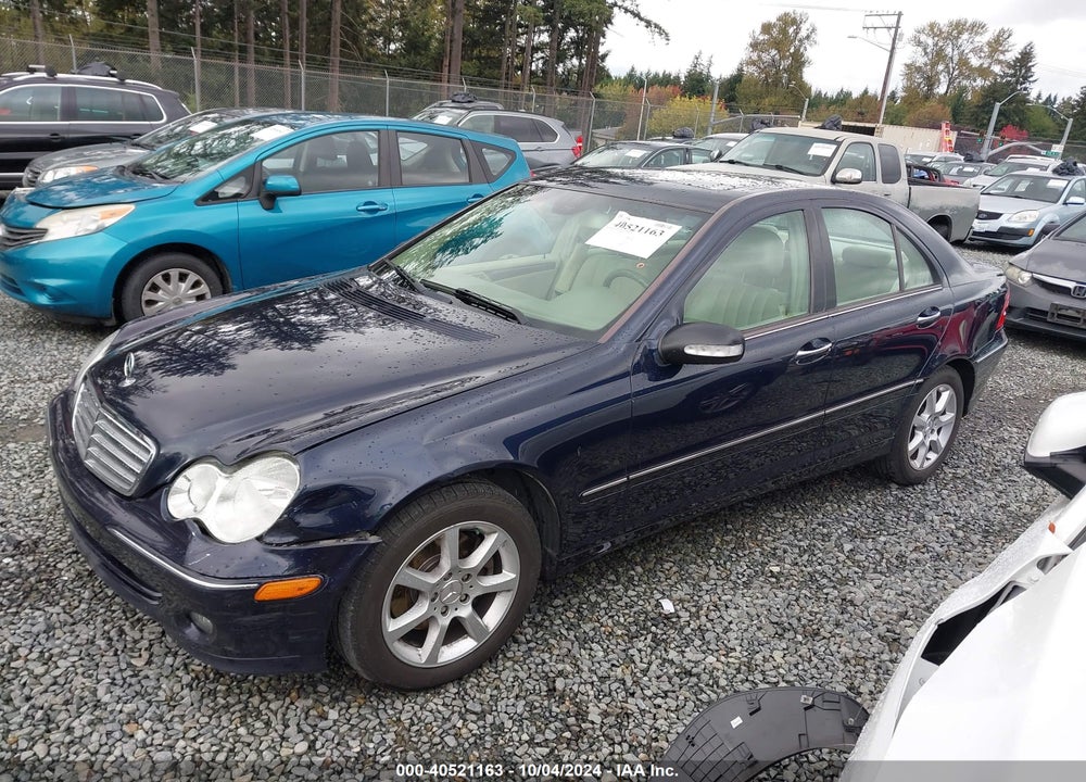 2007 MERCEDES-BENZ C 280 LUXURY VIN: WDBRF54H67A942494