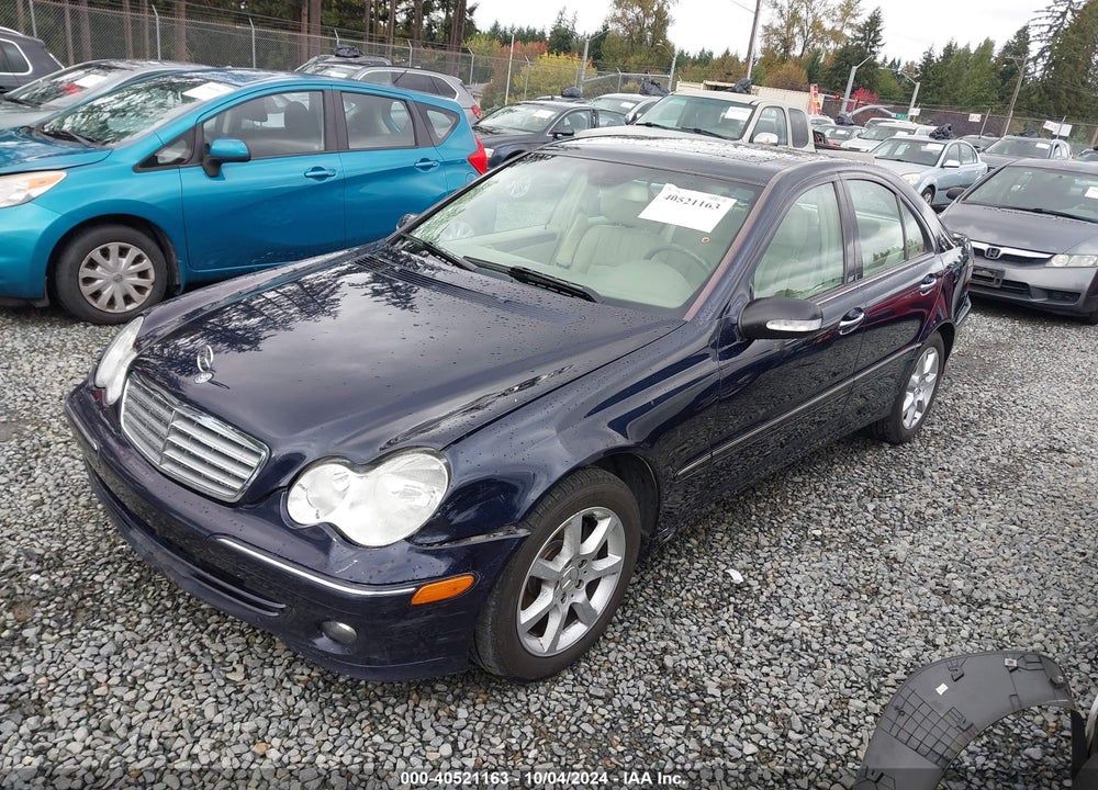 2007 MERCEDES-BENZ C 280 LUXURY VIN: WDBRF54H67A942494