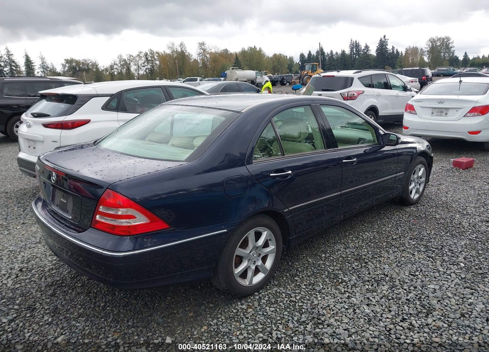 2007 MERCEDES-BENZ C 280 LUXURY VIN: WDBRF54H67A942494
