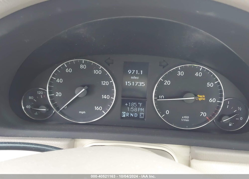 2007 MERCEDES-BENZ C 280 LUXURY VIN: WDBRF54H67A942494