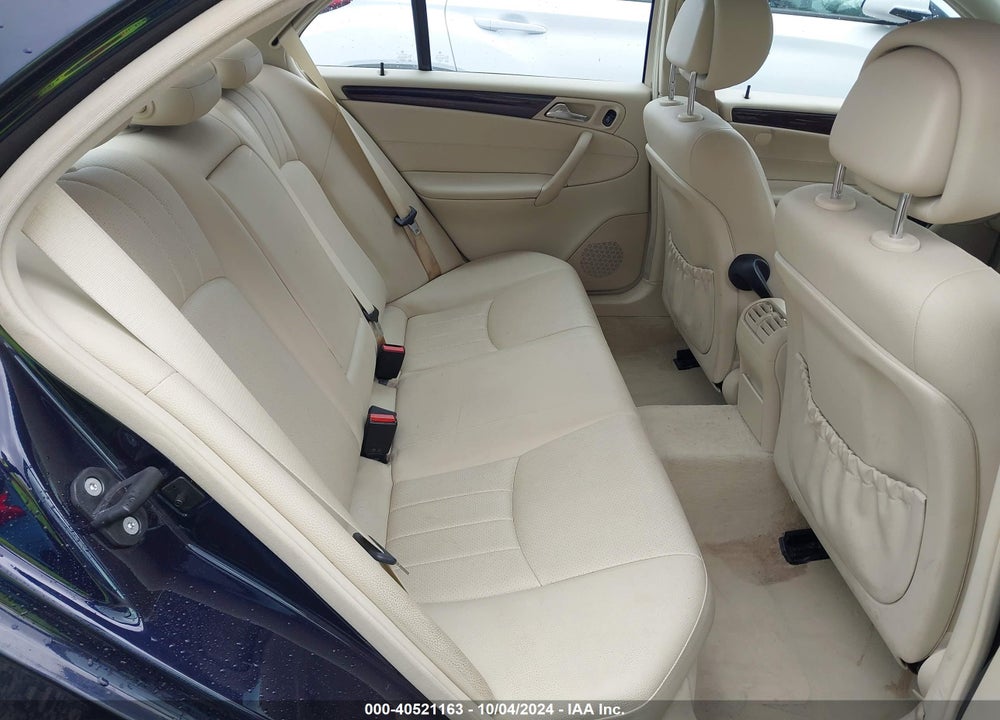 2007 MERCEDES-BENZ C 280 LUXURY VIN: WDBRF54H67A942494