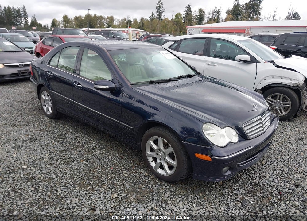 2007 MERCEDES-BENZ C 280 LUXURY VIN: WDBRF54H67A942494