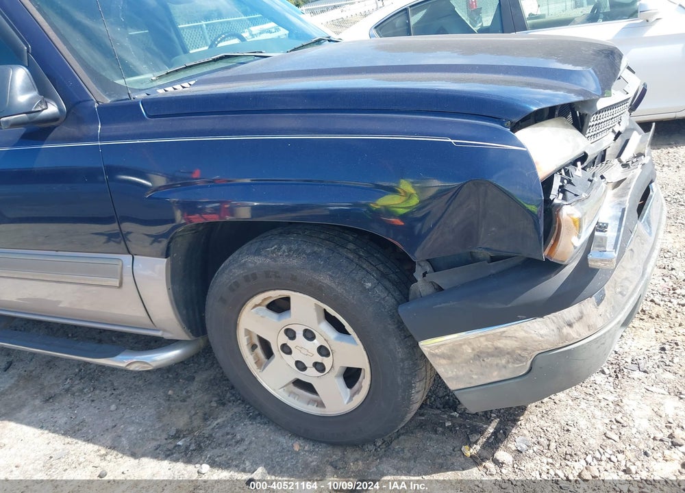 2005 CHEVROLET SILVERADO 1500 LS VIN: 1GCEC19T65Z196223