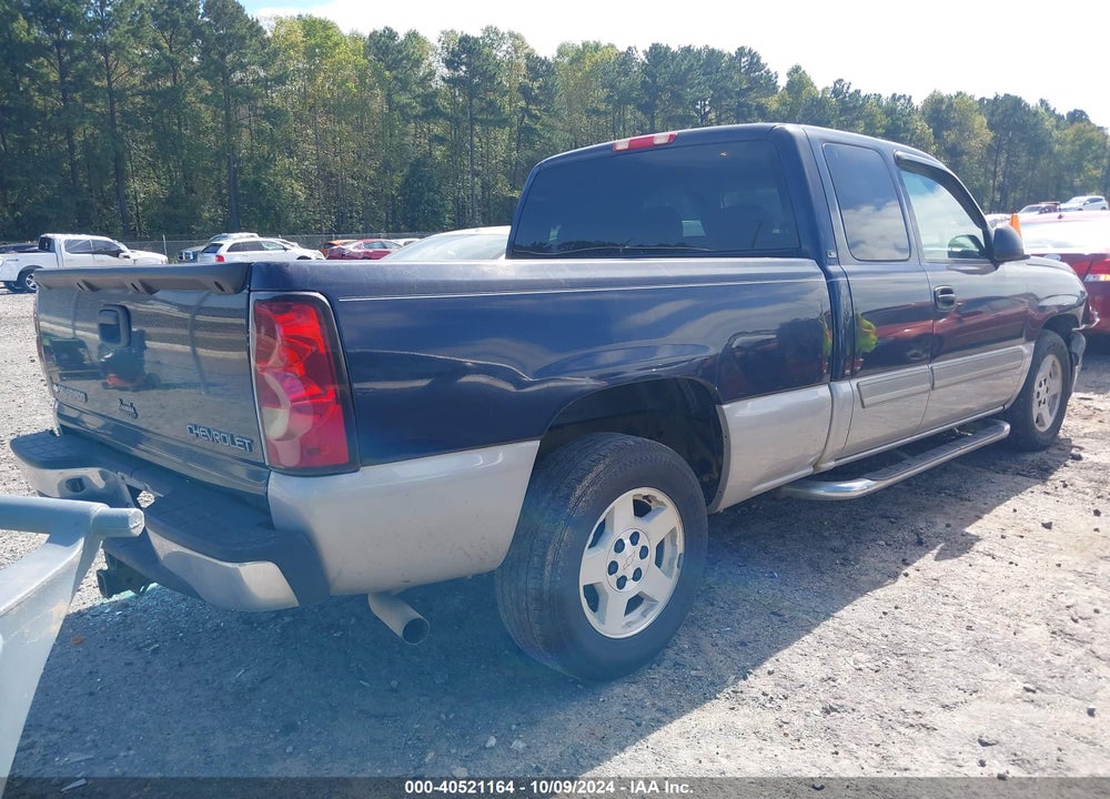 2005 CHEVROLET SILVERADO 1500 LS VIN: 1GCEC19T65Z196223