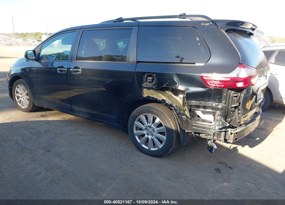 2017 TOYOTA SIENNA XLE LIMITED VIN: 5TDDZ3DC1HS182412