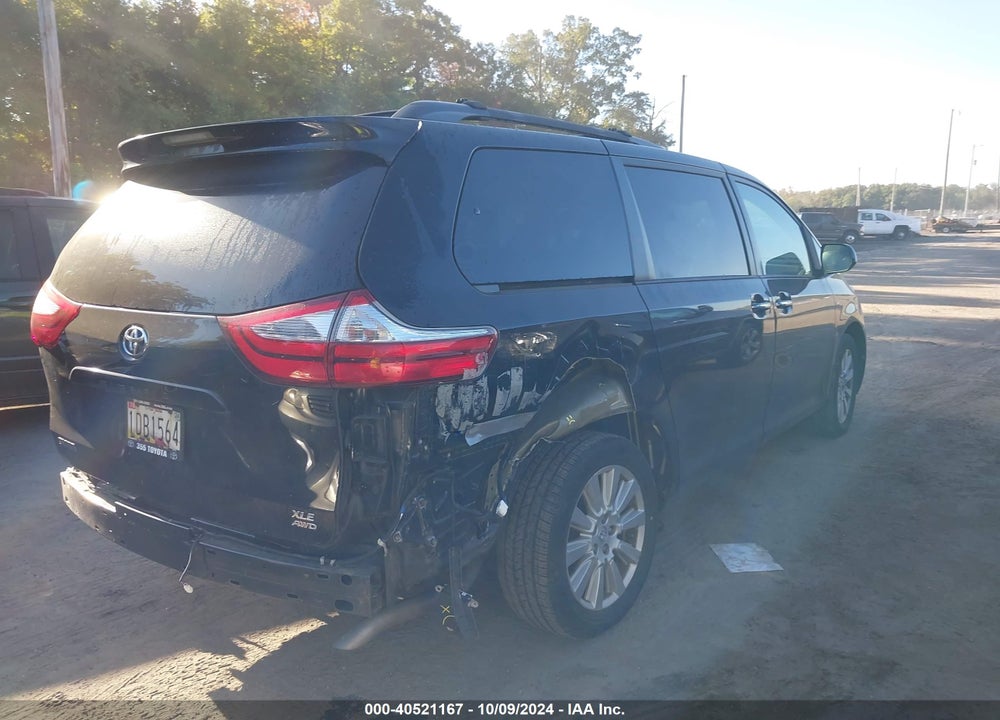 2017 TOYOTA SIENNA XLE LIMITED VIN: 5TDDZ3DC1HS182412