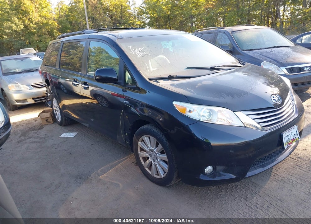 2017 TOYOTA SIENNA XLE LIMITED VIN: 5TDDZ3DC1HS182412