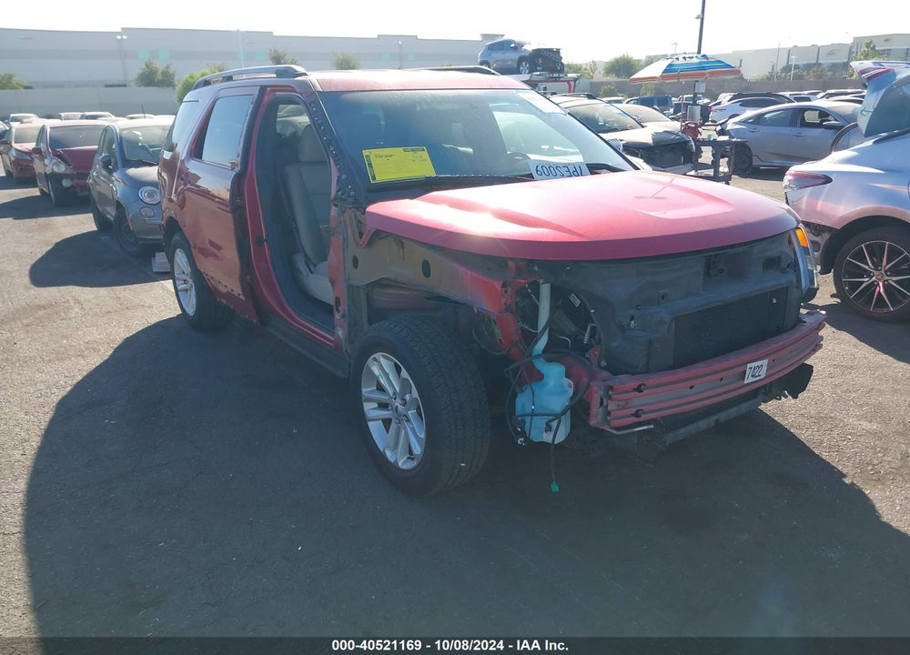 2012 FORD EXPLORER XLT VIN: 1FMHK7D83CGA25746