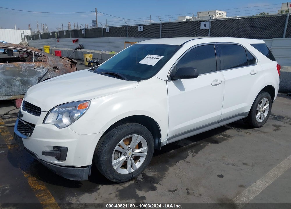 2011 CHEVROLET EQUINOX LS VIN: 2GNALBEC5B1319838
