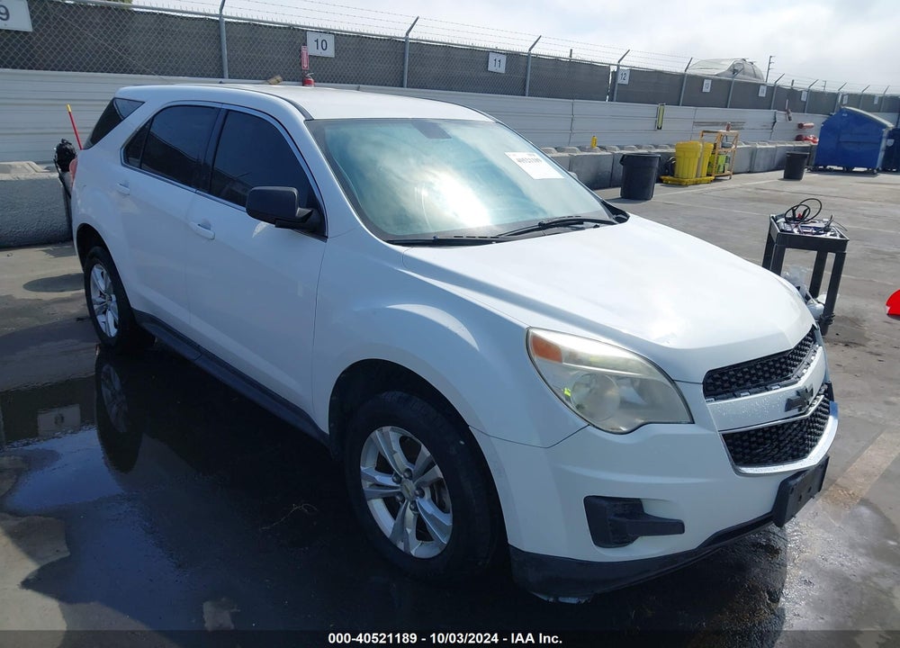 2011 CHEVROLET EQUINOX LS VIN: 2GNALBEC5B1319838