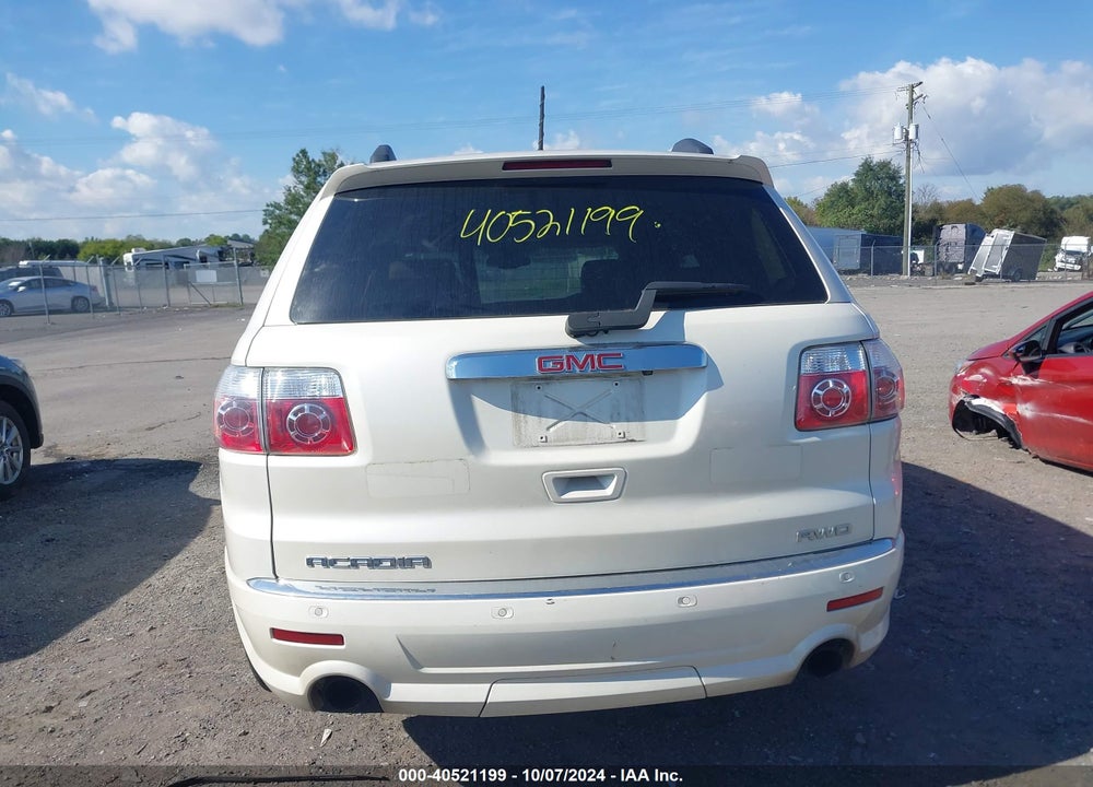 2011 GMC ACADIA DENALI VIN: 1GKKVTEDXBJ215314