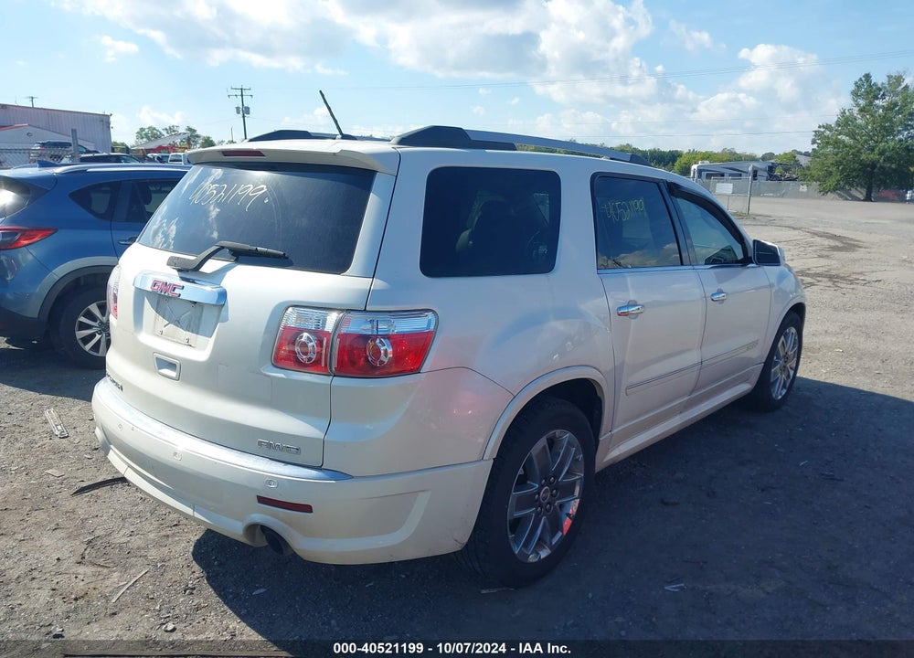 2011 GMC ACADIA DENALI VIN: 1GKKVTEDXBJ215314