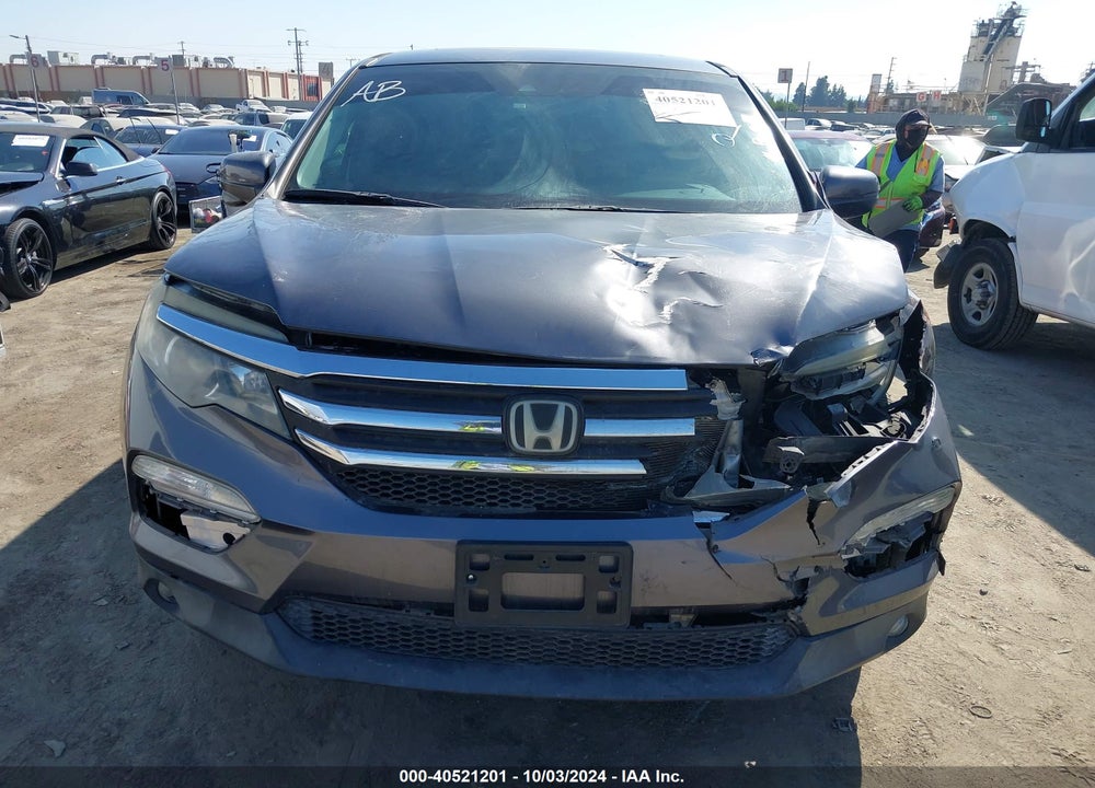 2017 HONDA PILOT EX-L VIN: 5FNYF5H61HB031004