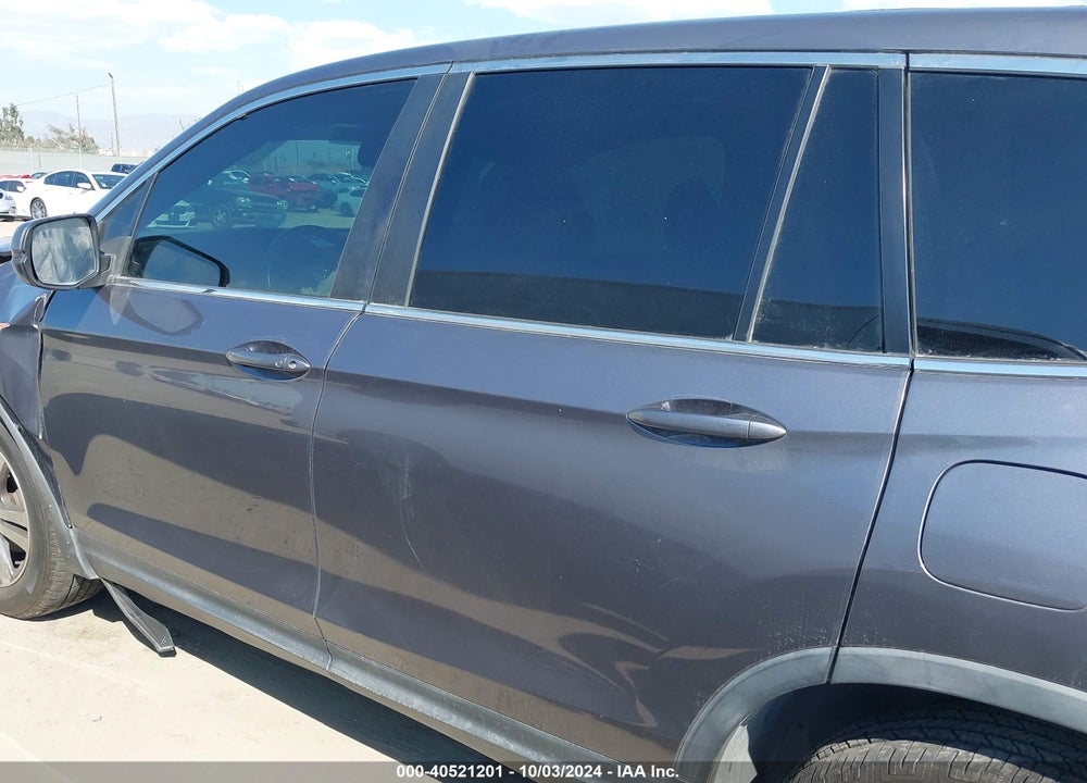 2017 HONDA PILOT EX-L VIN: 5FNYF5H61HB031004