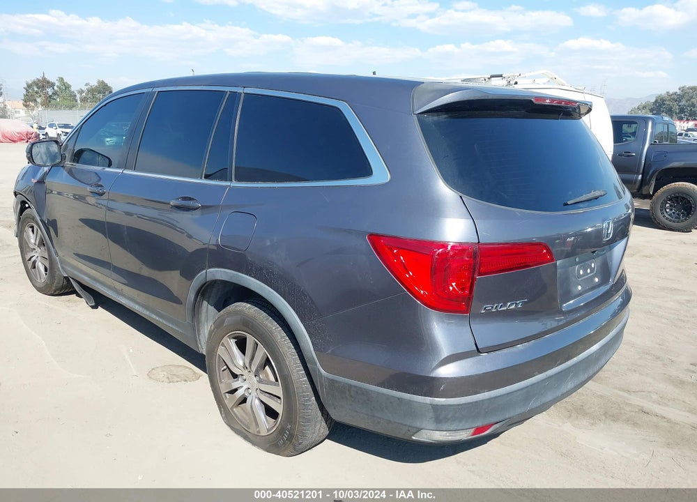 2017 HONDA PILOT EX-L VIN: 5FNYF5H61HB031004