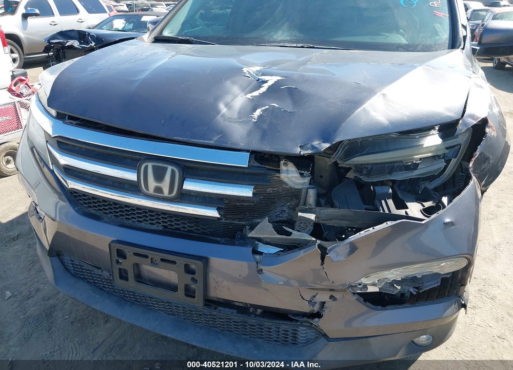 2017 HONDA PILOT EX-L VIN: 5FNYF5H61HB031004